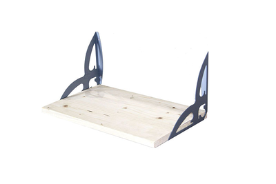 Shelf bracets kit angel pine 40cx25cm, , medium