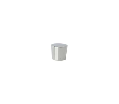 Furniture knob b beauty ø24x23mm metal silver matt