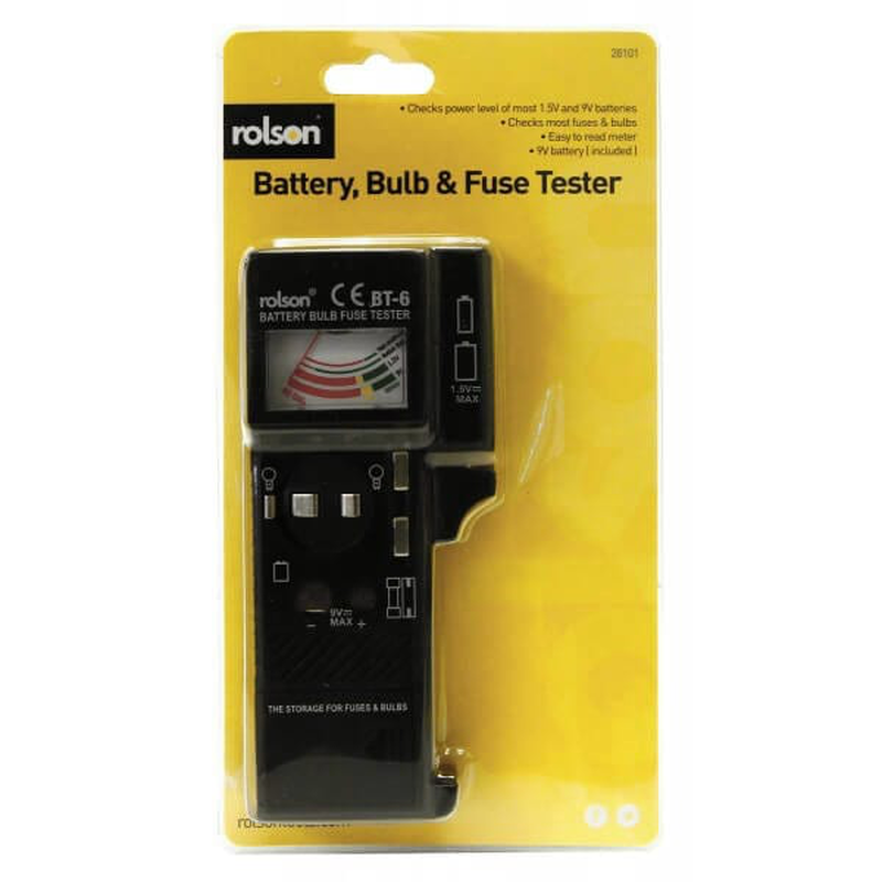Rolson battery bulb and fuse tester, , medium image number null