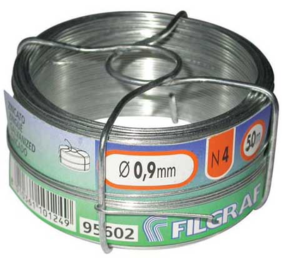 Filomat zinc wire 0.9mmx50m