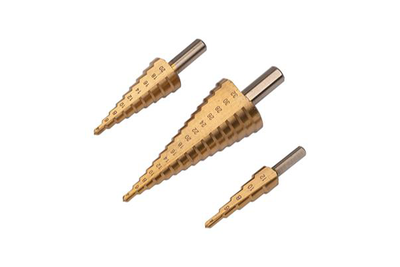 Hss-tin step drill set (163392), , medium