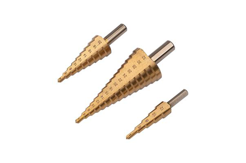 Hss-tin step drill set (163392) image number null