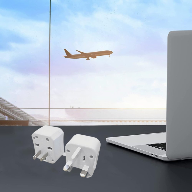 Product image: Universal aντάπτορας ταξιδίου ιδανικός για ταξίδια με παγκόσμια συμβατότητα και προστασία, , medium-null