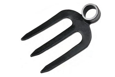 Cultivator fork with three teeth (077267)