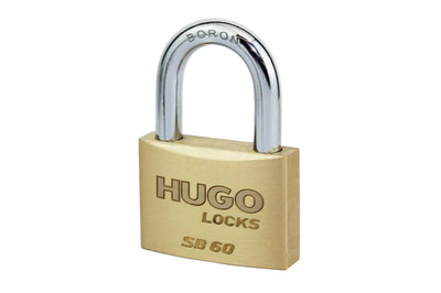 Brass padlock with 3 keys (a9652), , medium