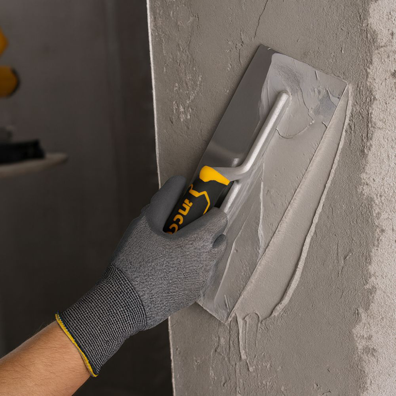 Ingco σπάτουλα πλακιδίων 280x130mm με μεταλλική λάμα & εργονομική χειρολαβή, , medium-null