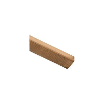 Supporting wooden fencing pole 7x7x180cm brown pine, , medium