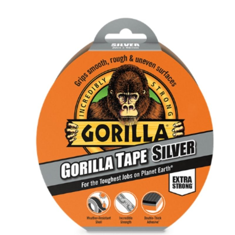 Gorilla tape 32m - black-null