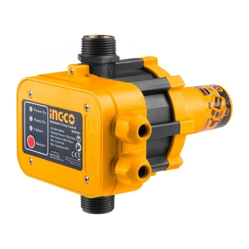 Product image: Ingco αυτόματος ηλεκτρονικός ελεγκτής πίεσης, , medium-null