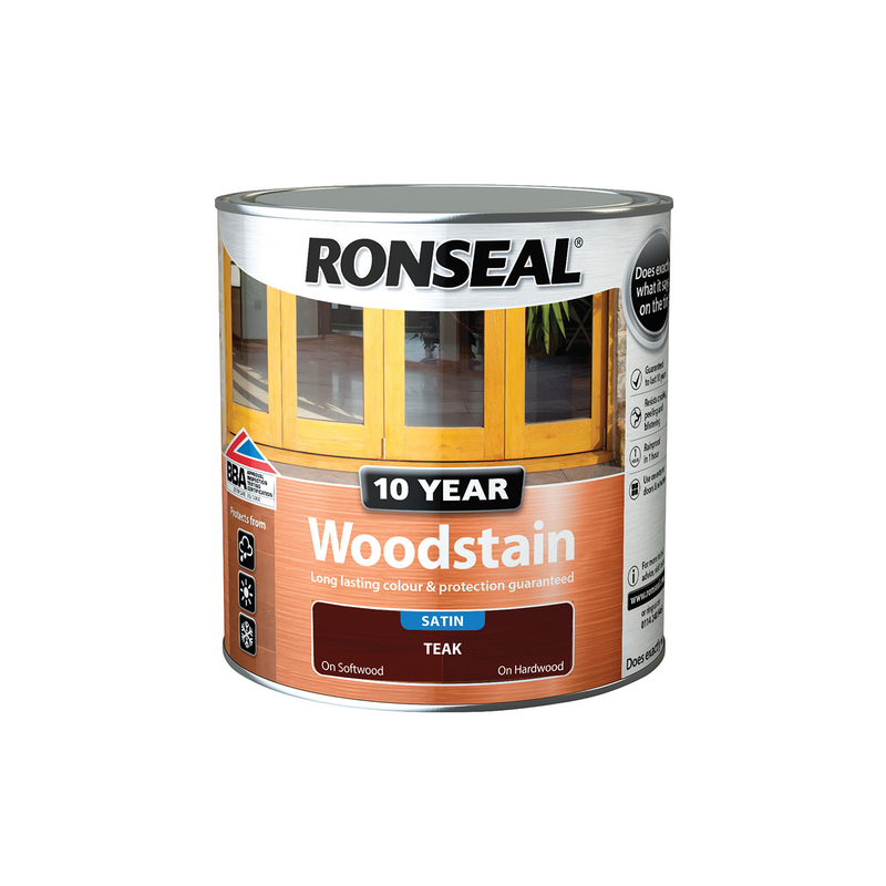 Product image: Ronseal® 10 years woodstain βερνικι τικ 0.75l, , medium-null
