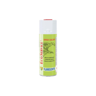 Eco service fluorescente acrylic enamel phosphorus spray 400ml green, Green, medium