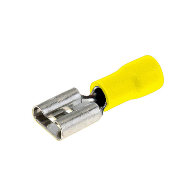 Sas faston 6.3-0.8 yellow 100pcs