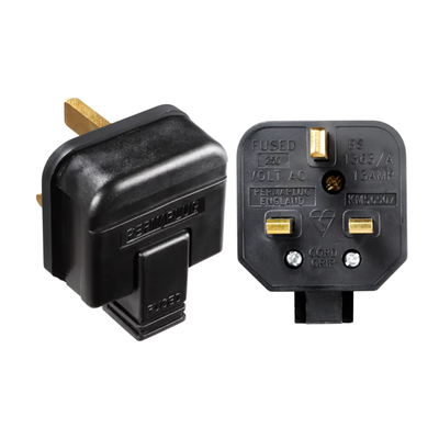 Masterplug permaplug βαρέως τύπου πρίζα 13a, επανακαλωδιούμενη με ασφάλεια, , medium