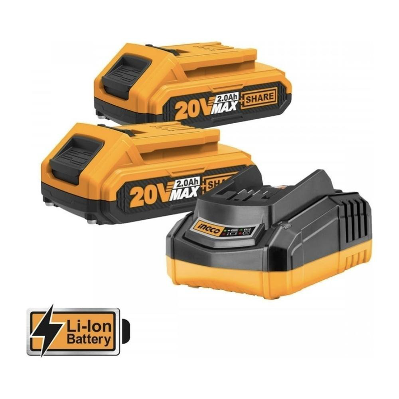 Ingco καρφωτικό μπαταρίας cbnli2002 20v, , medium-null