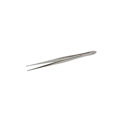 Tweezer straight 160mm nickel