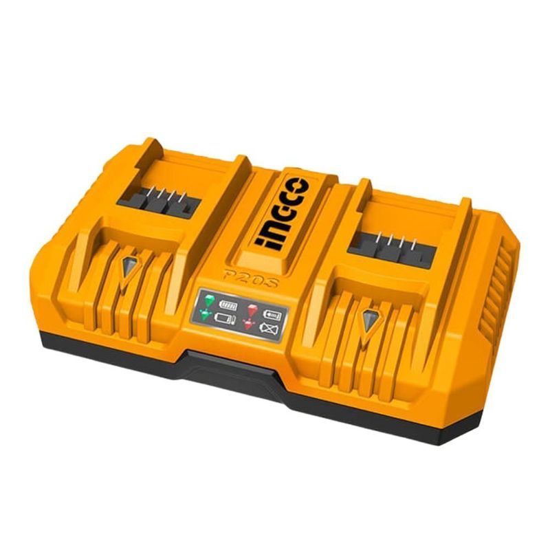 Ingco fcli2082 dual-port charger 20v 8.0ah, , medium-null