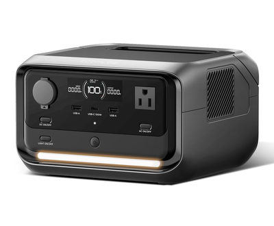 Ecoflow ps river 3 plus uk portable power station 286wh 600w, , medium