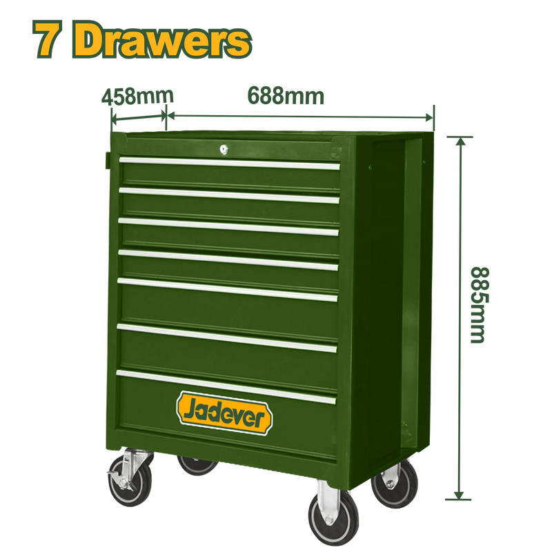 Roller cabinet 7 drawers jadever, , medium-null