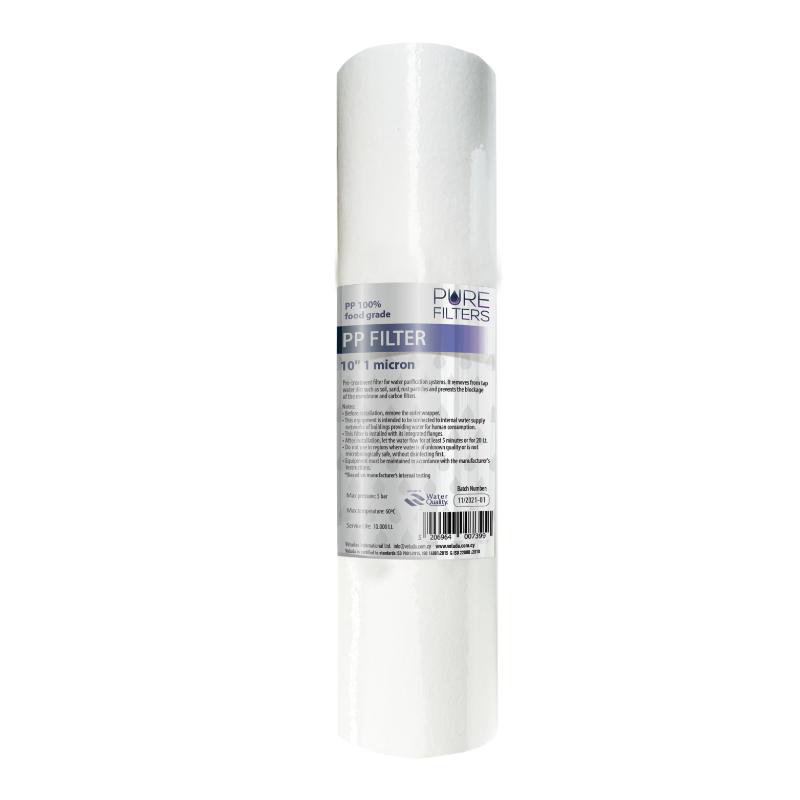 Pure polypropylene filter 10 - 1 micron, , medium image number null