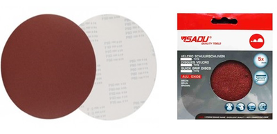 Sadu 5pcs velcro sanding paper g120
