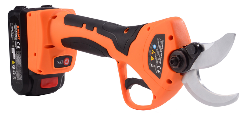 Kraft 691113 battery pruning shears 21v 2x2.5ah 40mm with battery and charger, , medium image number null