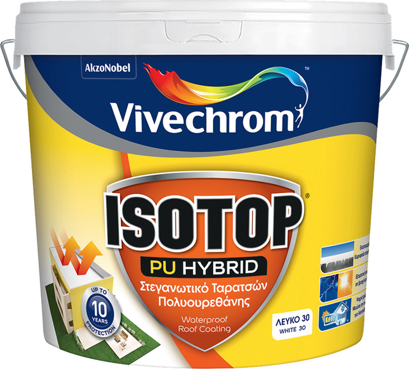 Vivechrom isotop στεγανωτικο ταρατσων πολυουρεθανης 3l, , medium-null