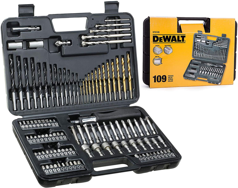 Dewalt set drillbit+screwdriv 109, , medium-null