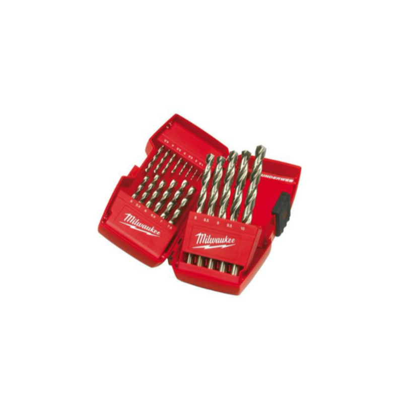 Milwaukee metal drills set 1-10mm 19pcs 4932352374 image number null