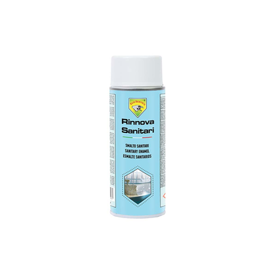 Eco service rinnova sanitari spray varnish for sanitary appliances 400ml white gloss, , medium