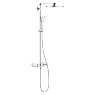 Grohe euphoria smartcontrol system 310 duo shower system with safety mixer for wall mounting, , medium