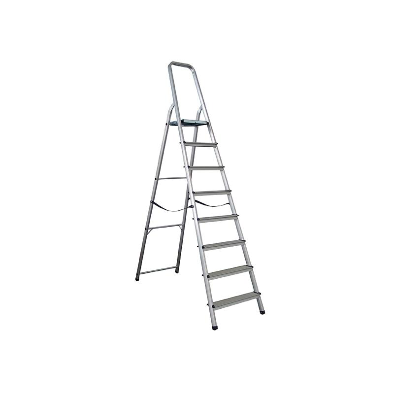 Product image: Οικιακη σκαλα αλουμινιου 7+1 σκαλια, , medium-null