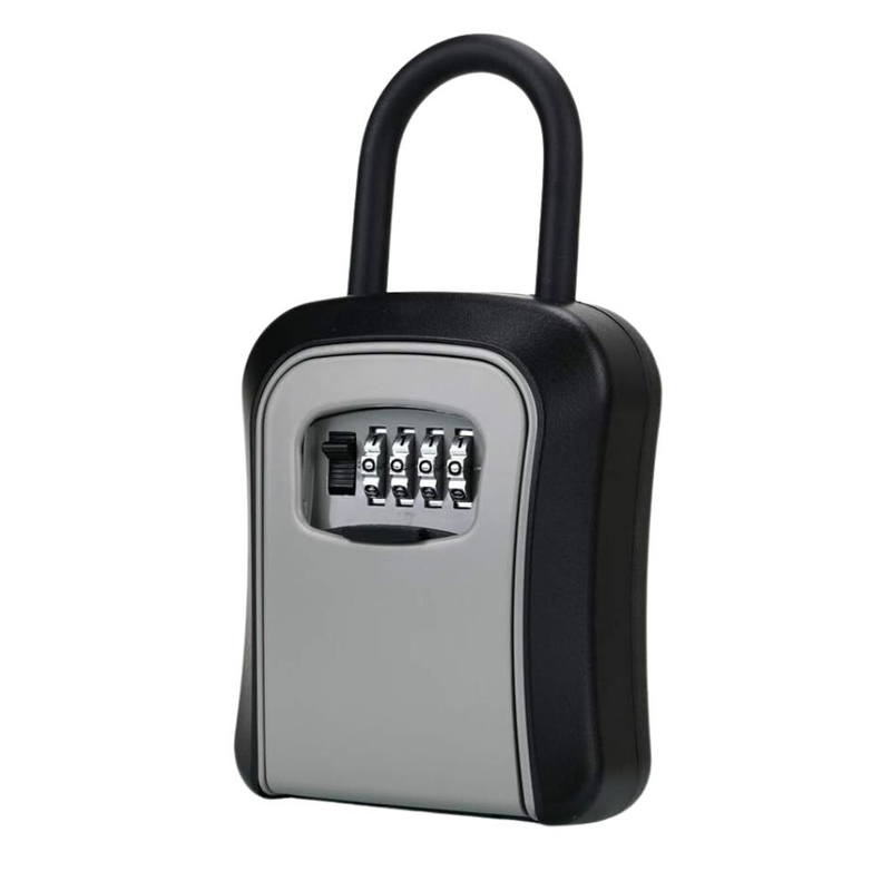 Combination lock box with code for key storage, , medium-null