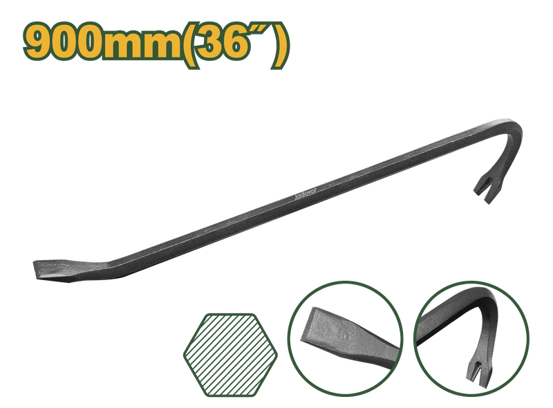 Wrecking bar 900mm jadever, , medium-null