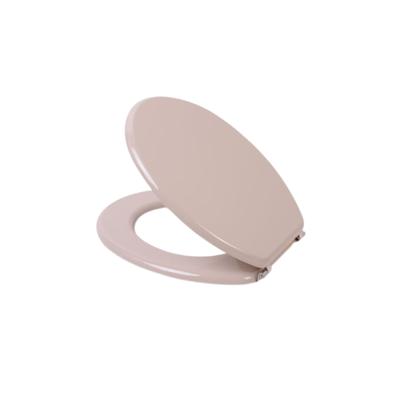 Inventiv taupe mdf toilet seat, Taupe, medium