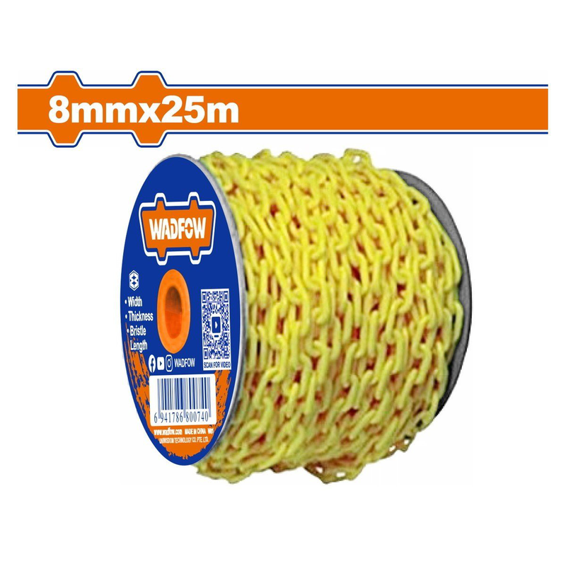 Product image: Ανθεκτική πλαστική αλυσίδα 8mm σε ρολό 25 μέτρων για πολλαπλές χρήσεις wyj6a08, , medium-null