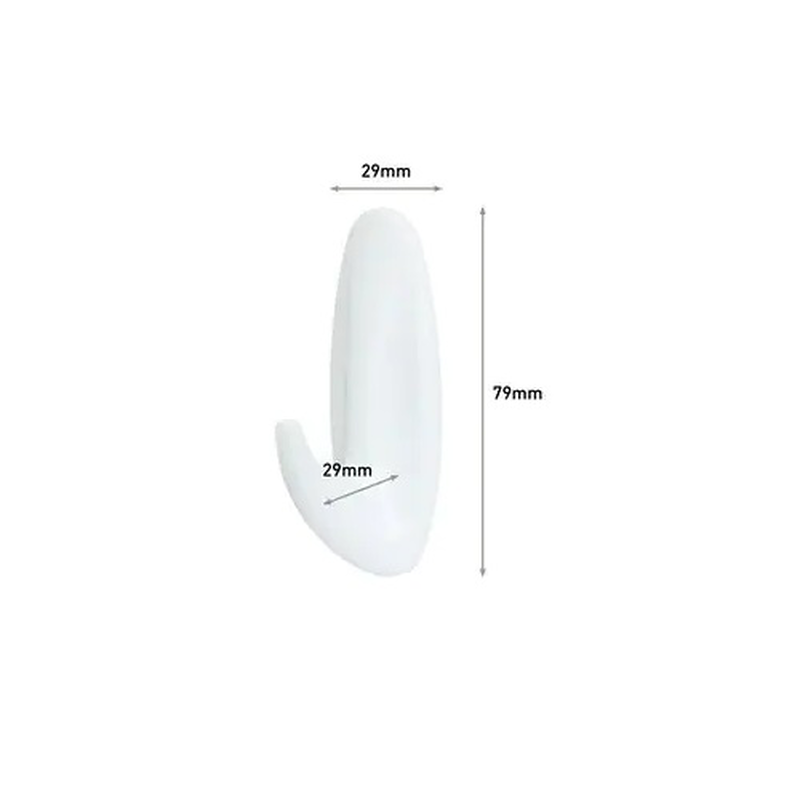 3m command hooks waterproof 1.3kg 2pcs, , medium-null