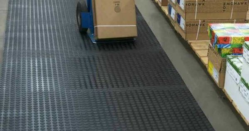 Pvc floor 2x1m black, , medium image number null