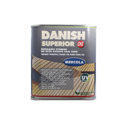 Mercola danish oil for mat wood protection 1l