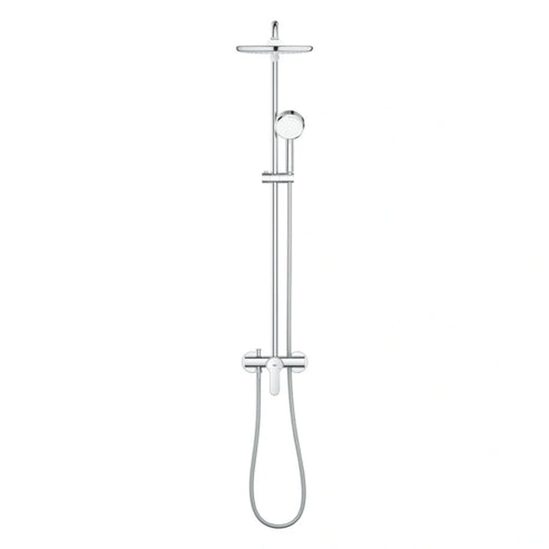 Grohe tempesta cosmopolitan system 250 shower system with single lever mixer for wall mounting, , medium-null
