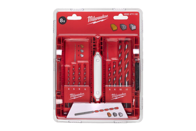 4932471192 - premium concrete drill bit set (8 pcs)  (170937), , medium