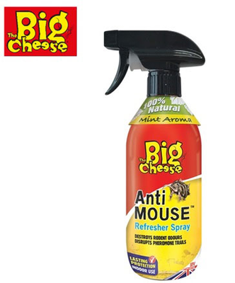 Big cheese 500ml mint anti mouse spray, , medium