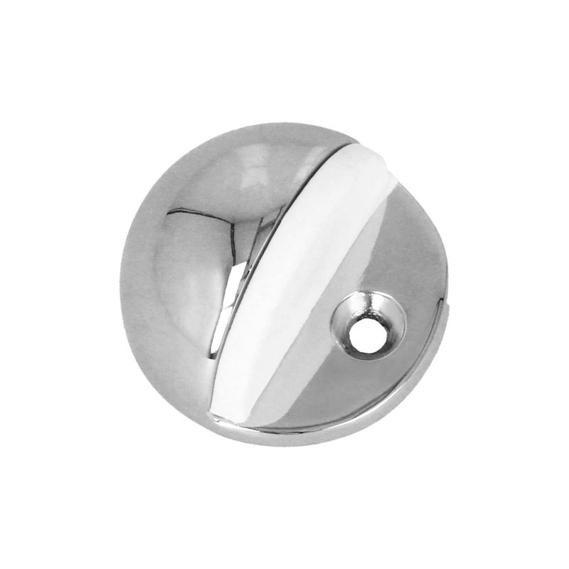 Door stopper mod. 101 s / s with white rubber-null