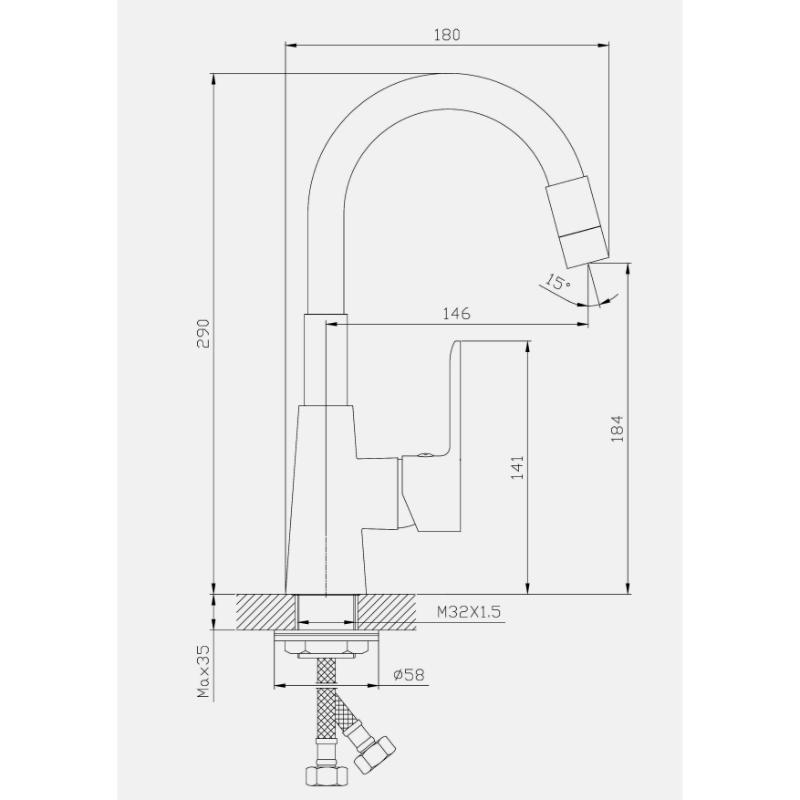 Ic alisado flexible mixer - light green, , medium-null