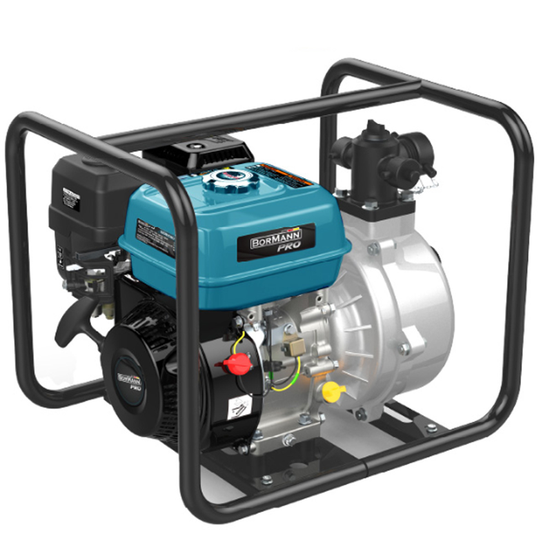 Bormann pro gasoline fire pump 1.5x1'x1' , 196cc,6.5hp,80m,18 m&sup3;/h bgb1080, , medium-null