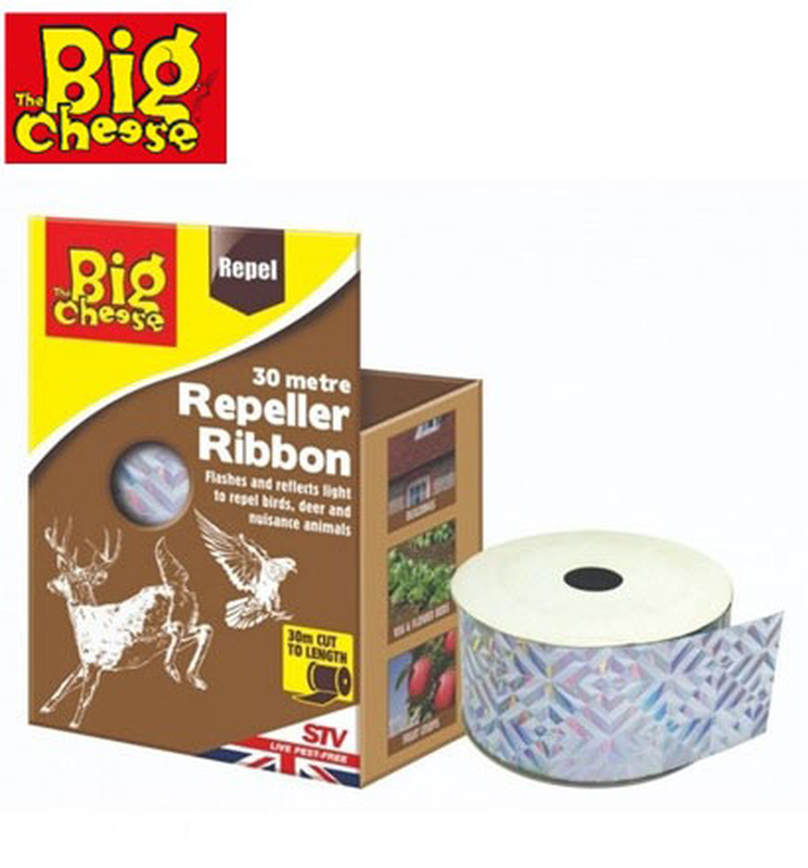 Product image: Big cheese repeller ribbon 30m, , medium-null