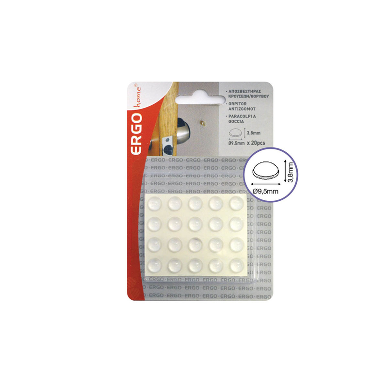 Shock / noise damper 20 pcs φ9.5x3.8mm df-null