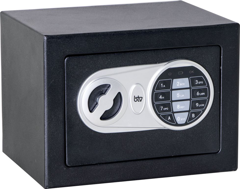BTV 42-11131 χρηματοκιβωτιο mini bank 170x230x170mm 2.6kg, , medium image number null