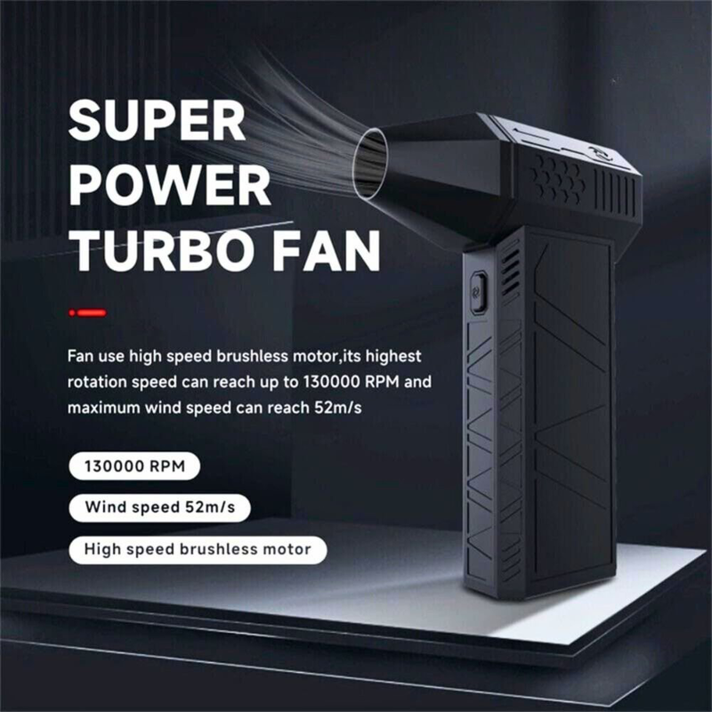 Product image: Mini super turbo fan x6 ασύρματο mini ανεμιστήρας blower υψηλής ταχύτητας για απόλυτο καθαρισμό, , medium-null