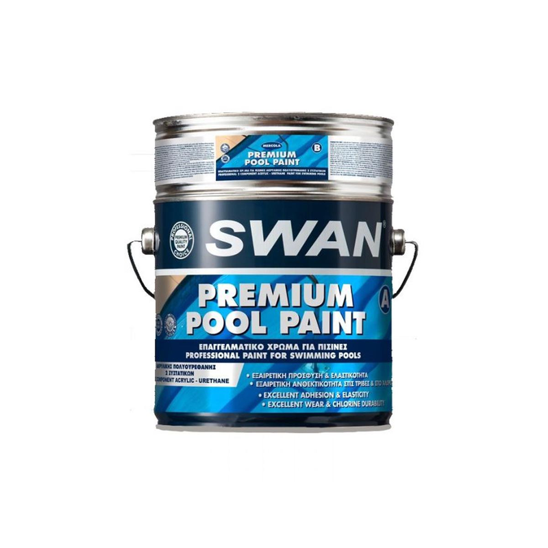 Swan premium pool paint 2k (a+b) 3kg bleu-null