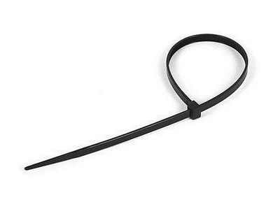 Mercury cable ties 4.8x380mm black 782.029uk, , medium